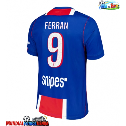 Camiseta Paris Saint-Germain Ferran Torres #9 Primera Equipación Replica 2026-27 mangas cortas